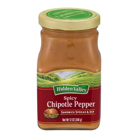 Hidden Valley Spicy Chipotle Pepper Sandwich Spread and Dip logo