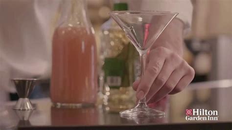 Hilton Garden Inn TV commercial - Winning Cocktail: Cherry Blossom