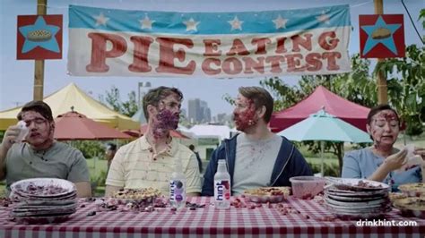Hint TV commercial - Pie Eating Contest