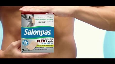 Hisamitsu Pharmaceuticals Salonpas Lidocaine Flex TV Spot, 'Contours to the Body' created for Salonpas