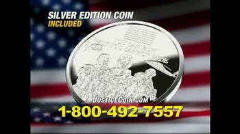 Historic Coin Mint TV Commercial for Justice Coin