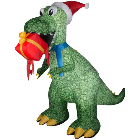 Holiday Time 10-foot T-Rex Inflatable commercials