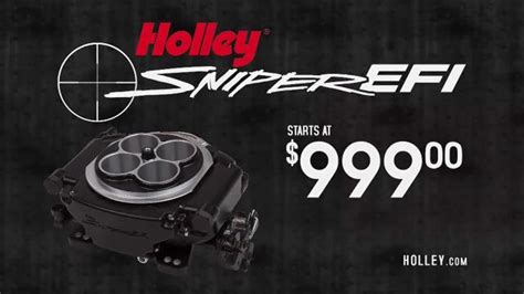 Holley Sniper EFI TV commercial - In Sight