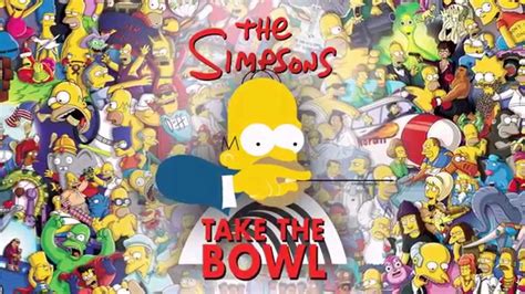 Hollywood Bowl The Simpsons Take The Bowl logo