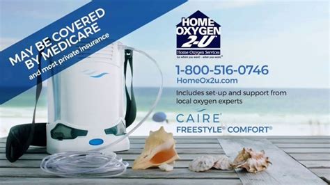 Home Oxygen 2-U Portable Oxygen Concentrator TV Spot, 'Beach'