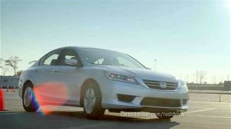 Honda Accord 2013 Super Bowl TV commercial - Competitive Test Drive