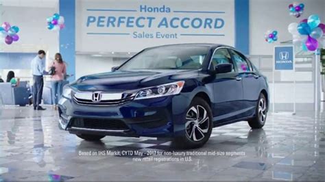 Honda Perfect Accord Sales Event TV Spot, 'Celebrate: 2017 Accord LX' [T2]