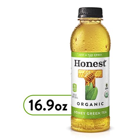 Honest Tea Organic Honey Green Tea logo
