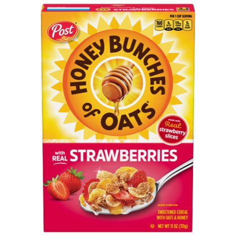 Honey Bunches of Oats With Real Strawberries logo