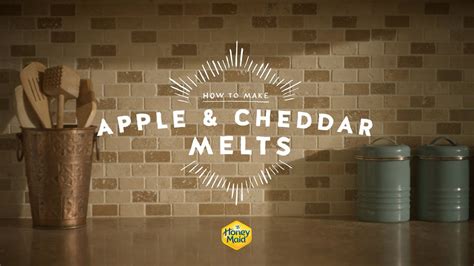 Honey Maid TV Spot, 'How to Make Apple & Cheddar Melts'
