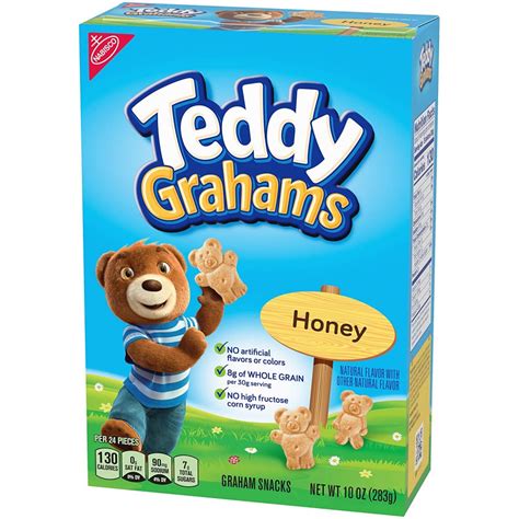 Honey Maid Teddy Grahams Honey logo