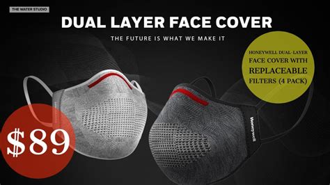Honeywell Dual-Layer Face Covers commercials