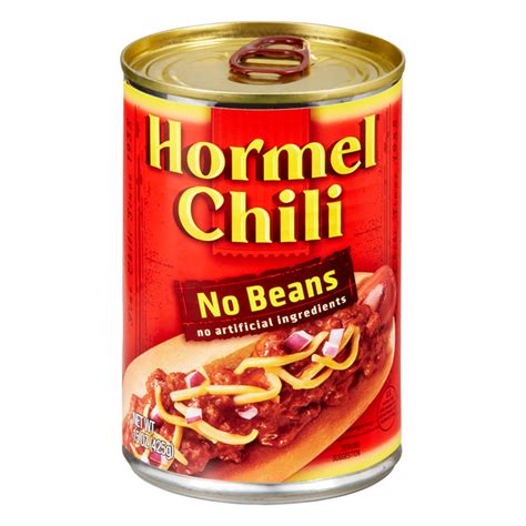 Hormel Foods Chili With No Beans