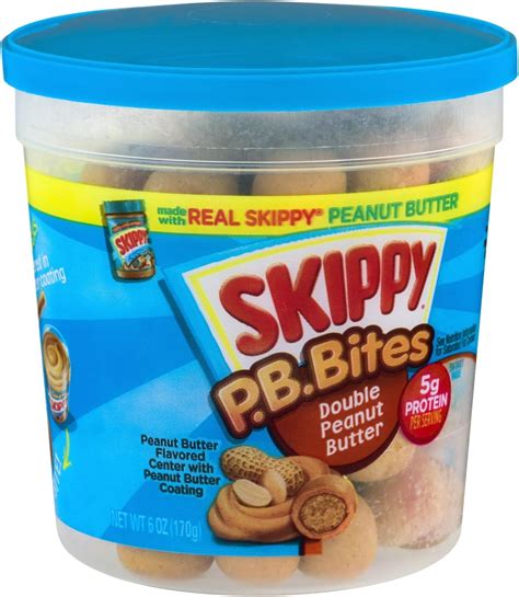 Hormel Foods SKIPPY P.B. Bites Double Peanut Butter