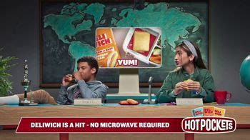 Hot Pockets Deliwich TV Spot, 'Yum!' featuring Emerson D’Sylva