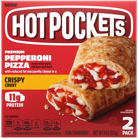 Hot Pockets Pepperoni Pizza logo