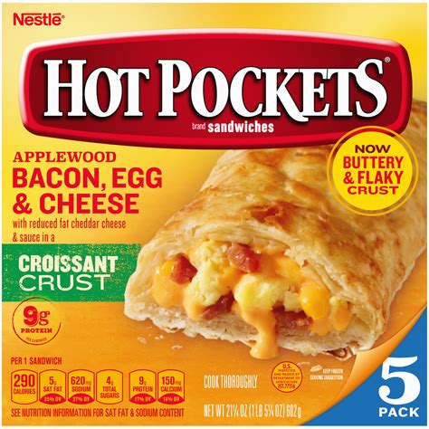 Hot Pockets Snack Bites Bacon, Egg & Cheese logo