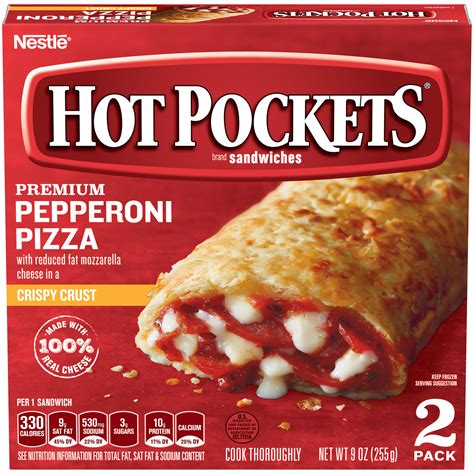 Hot Pockets Snack Bites Pepperoni Pizza