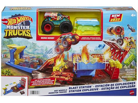 Hot Wheels Monster Trucks Blast Station logo