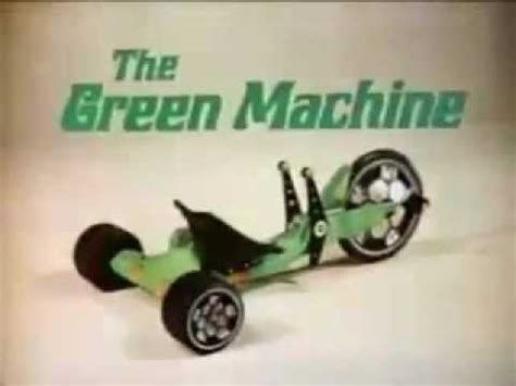 Huffy Green Machine commercials