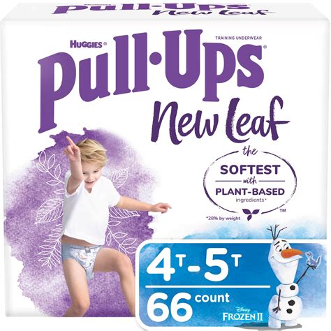Huggies Pull-Ups New Leaf Training Underwear for Boys logo