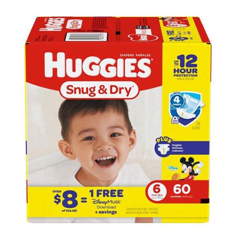 Huggies Snug & Dry Big Pack commercials