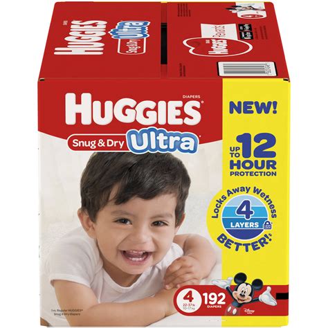 Huggies Snug & Dry Ultra logo
