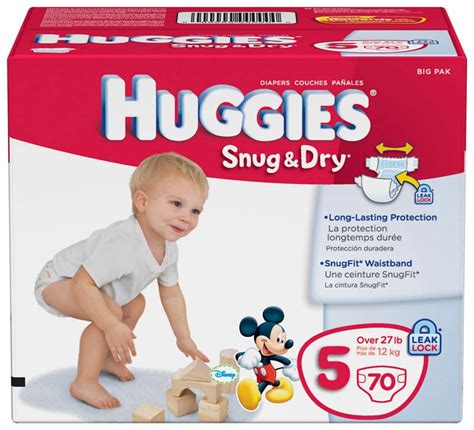 Huggies Snug and Dry logo