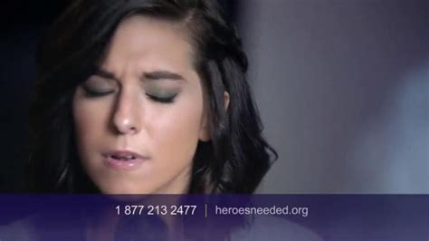 Humane Society TV Spot, 'Be a Hero' Featuring Christina Grimmie featuring Christina Grimmie
