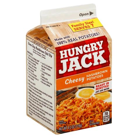 Hungry Jack Cheesy Hashbrown