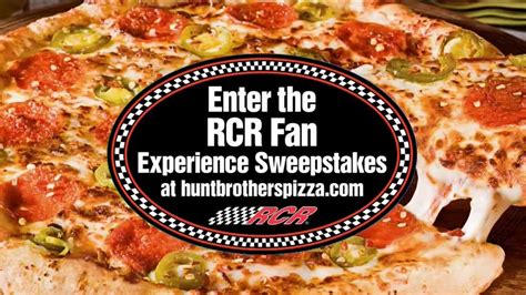 Hunt Brothers Pizza TV Spot, 'RCR Fan Experience Sweepstakes'