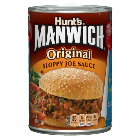 Hunt's Manwich Original Sloppy Joe Sauce logo