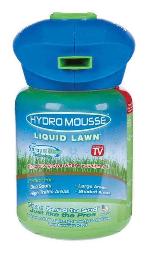 Hydro Mousse Liquid Lawn Seeder commercials
