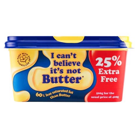 I Can't Believe It's Not Butter It's Organic