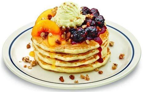 IHOP Blackberry Peach Cobbler Pancakes commercials