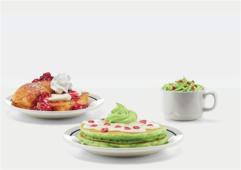 IHOP Grinch's Green Pancakes logo