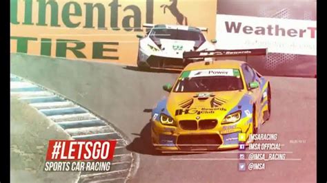 IMSA TV Spot, 'Let's Go Racing!: Follow Us'