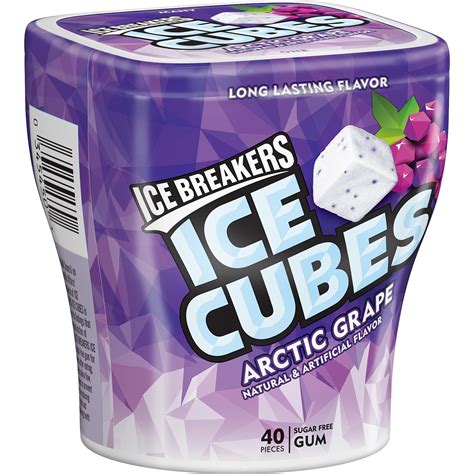 Ice Breakers Ice Cubes Arctic Grape commercials