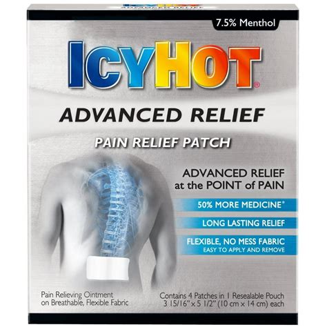 Icy Hot Advanced Relief Pain Relief Patch commercials