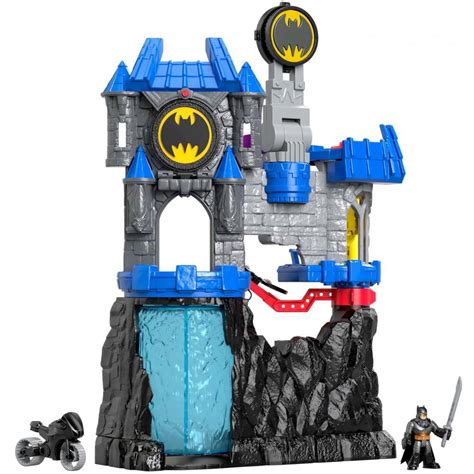 Imaginext DC Super Friends Battle Batcave logo