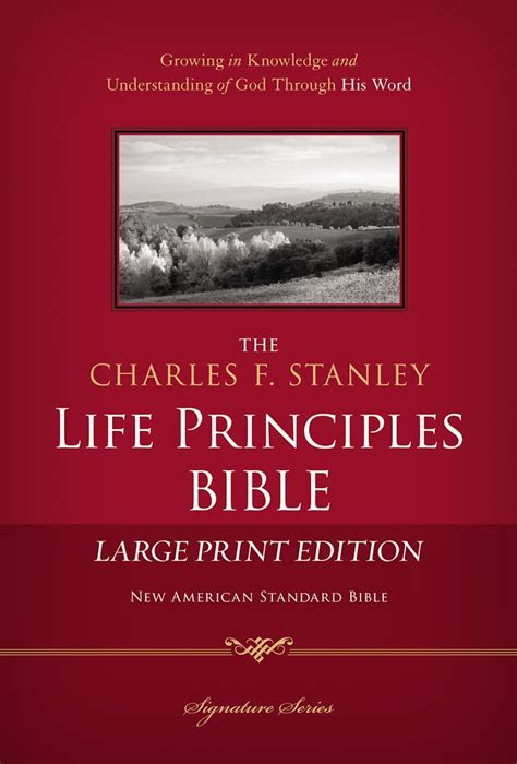 In Touch Ministries The Charles F. Stanley Life Principles Bible commercials