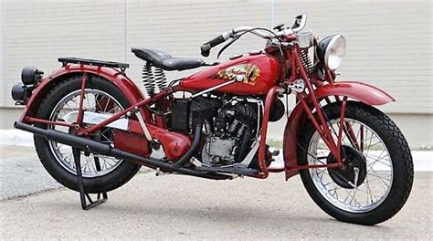 Indian Motorcycle 1941 0741B Scout