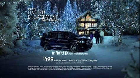 Infiniti JX TV Spot, 'Limited Engagement Winter Event'