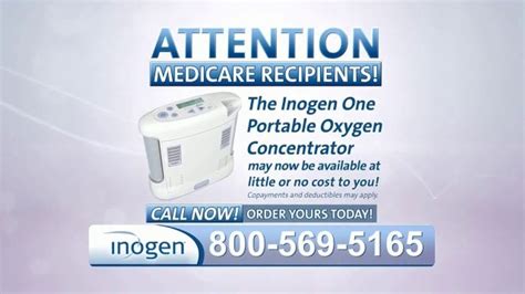 Inogen One TV commercial - Attention Medicare Recipients