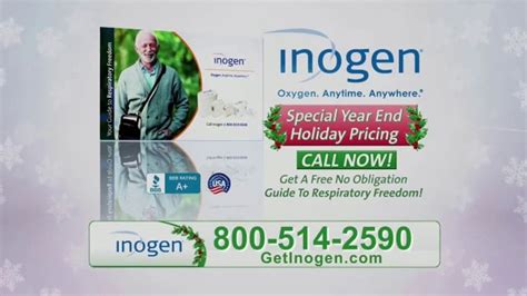 Inogen Special Year End Holiday Pricing TV Spot, 'Holiday Cheer' created for Inogen