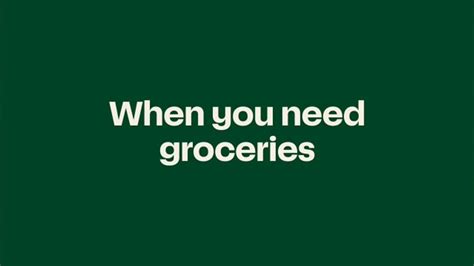 Instacart TV commercial - When You Need Groceries Delivered