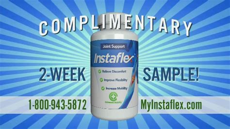 Instaflex Two-Week Sample TV Commercial