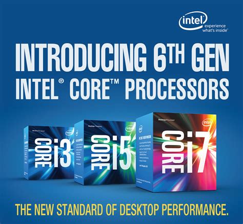 Intel 6th Generation Core Processor logo