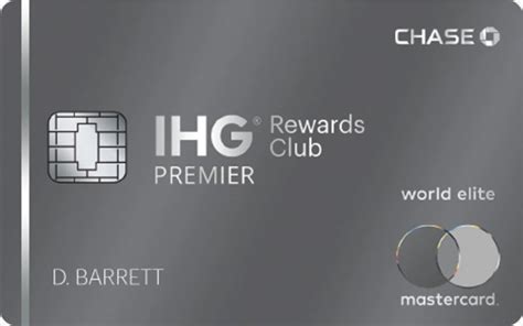 InterContinental Hotels Group (IHG) Rewards Club Premier Credit Card commercials