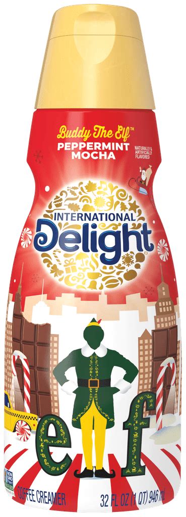 International Delight Buddy the Elf Peppermint Mocha commercials